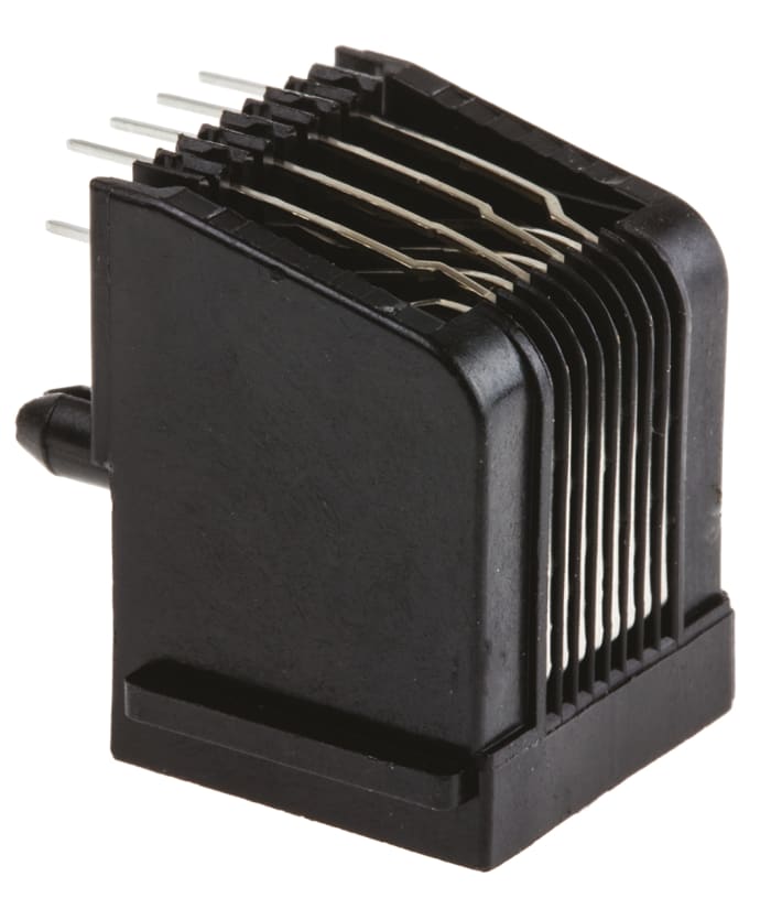 Connecteur RJ45 cat 3 TE Connectivity série 5520251 Femelle, Non blindé Traversant Angle Droit