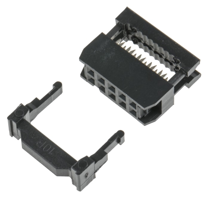 RS PRO 10-Way IDC Connector Socket for Cable Mount, 2-Row