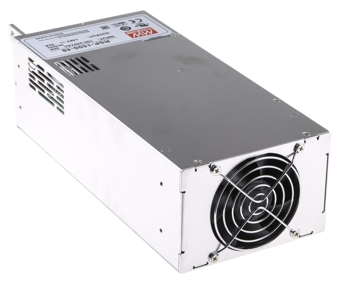 MEAN WELL Switching Power Supply, RSP-1500-48, 48V dc, 32A, 1.5kW, 1 Output, 127 → 370 V dc, 90 → 264 V