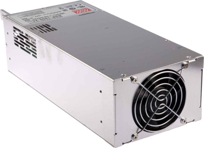 RSP150024 Mean Well Mean Well 1.5kW Embedded Switch Mode Power Supply SMPS, 24V dc, Enclosed