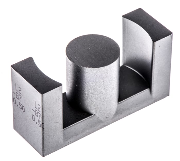 Ferrite pour transformateur, EPCOS, Matériau N87, AL = 438nH, Dimensions 43.8 x 22.5 x 15.2mm