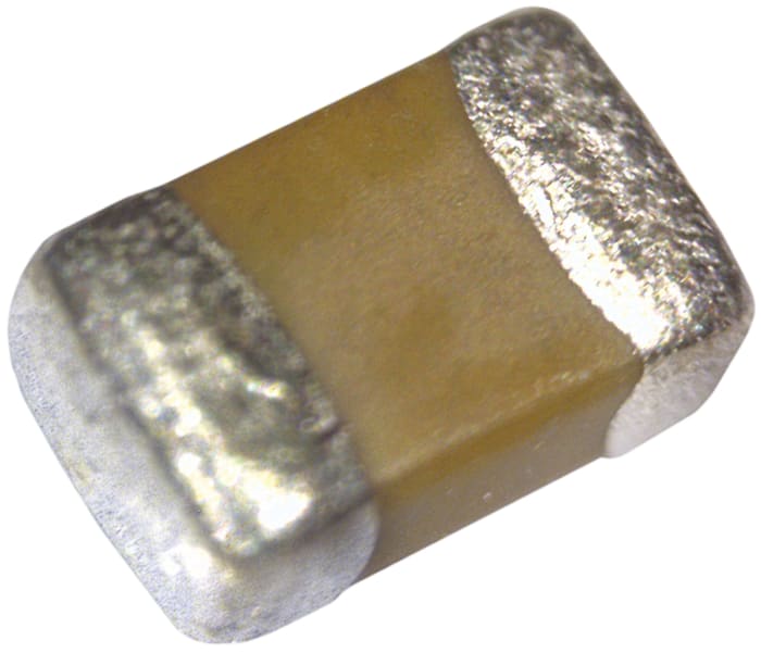 KEMET 100nF Multilayer Ceramic Capacitor MLCC, 16V dc V, ±10% , SMD