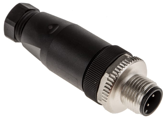 Phoenix Contact Circular Connector, 4 Contacts, Cable Mount, M12 Connector, Plug, Male, IP67, SACC Series