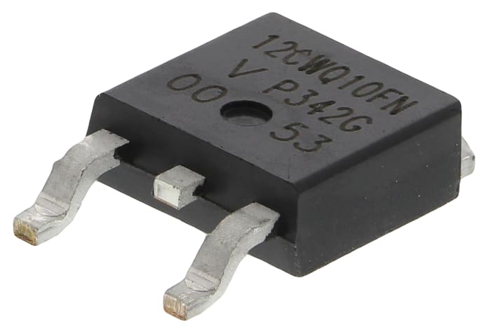 Vishay 100V 12A, Dual Schottky Diode, 3-Pin DPAK VS-12CWQ10FN-M3