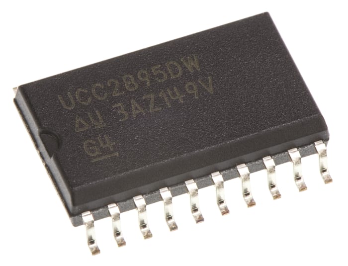 Texas Instruments UCC2895DW, Quad PWM Controller, 16.5 V, 1 MHz 20-Pin, SOIC