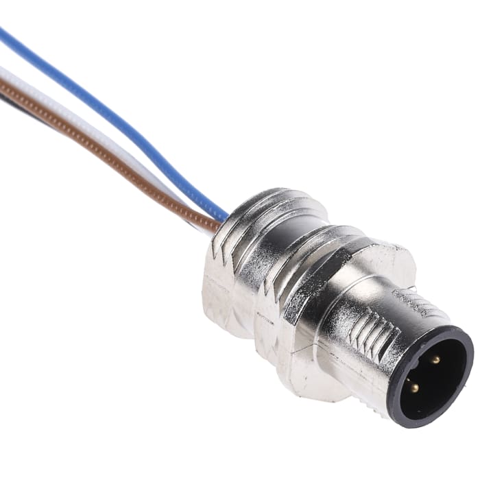 Phoenix Contact M12 Connector, 4 Way, 4A, Male, 5 SCO, SACC-EC-MS-4CON-M16/0, Front Mount, 250 V