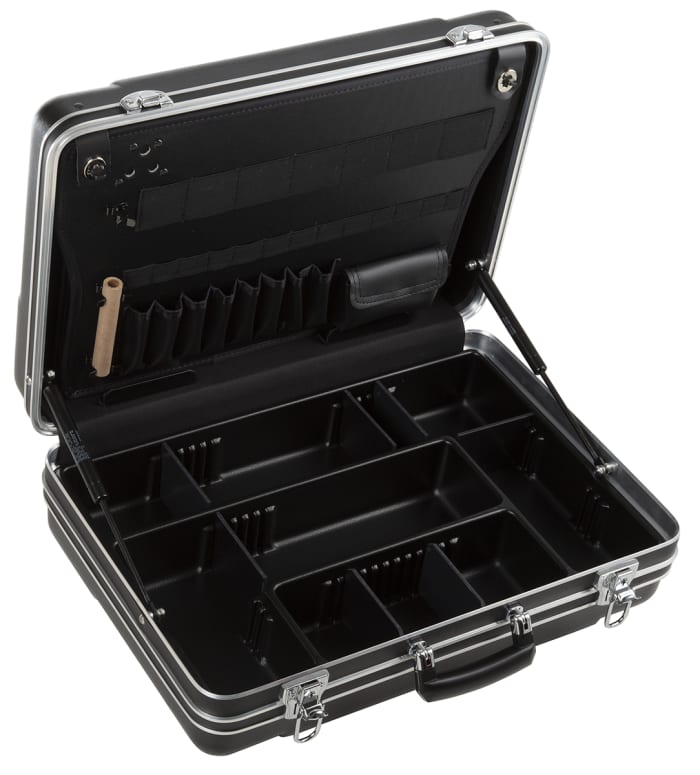 RS PRO, RS PRO Plastic Tool Case, 520 x 340 x 160mm, 653-6814