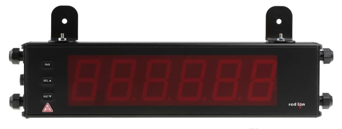 Red Lion Tachometer, 6 Digit LED, 35kHz