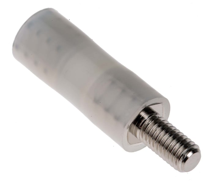 RS PRO Standoff, M5 x M5 Thread, 25mm Body, Nylon 66, Male/Female, 10mm Stud