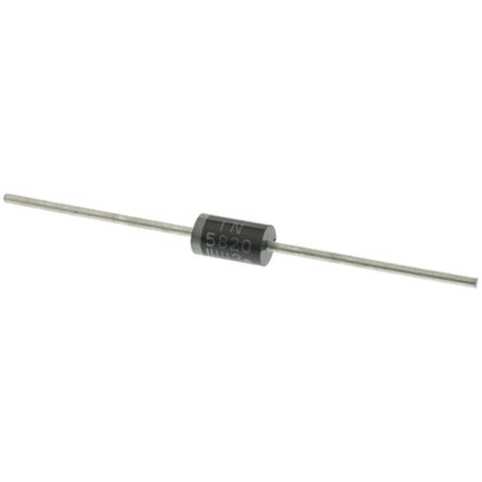 onsemi 20 V 3 A Diode 2-Pin DO-201AD 1N5820RLG