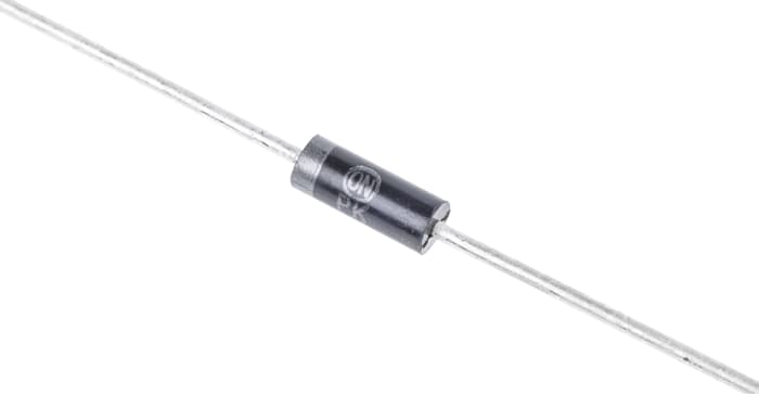 onsemi, 3.9V Zener Diode 5% 5 W Through Hole 2-Pin DO-15