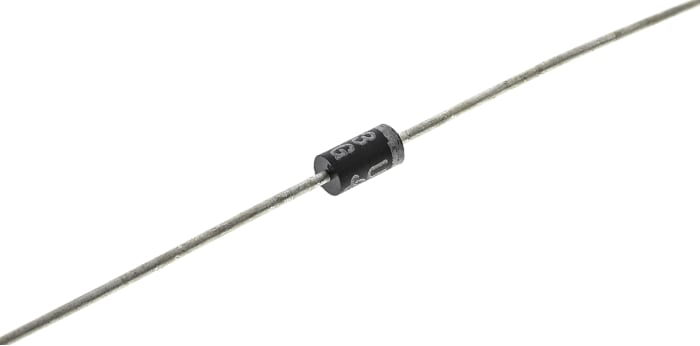 onsemi 8.89 x 3.68 x 3.68mm Jednoduchý 1N5339BRLG +200 °C 5 W 1μA 1Ω -65 °C Průchozí otvor 5.6V 1, DO-15, počet kolíků: