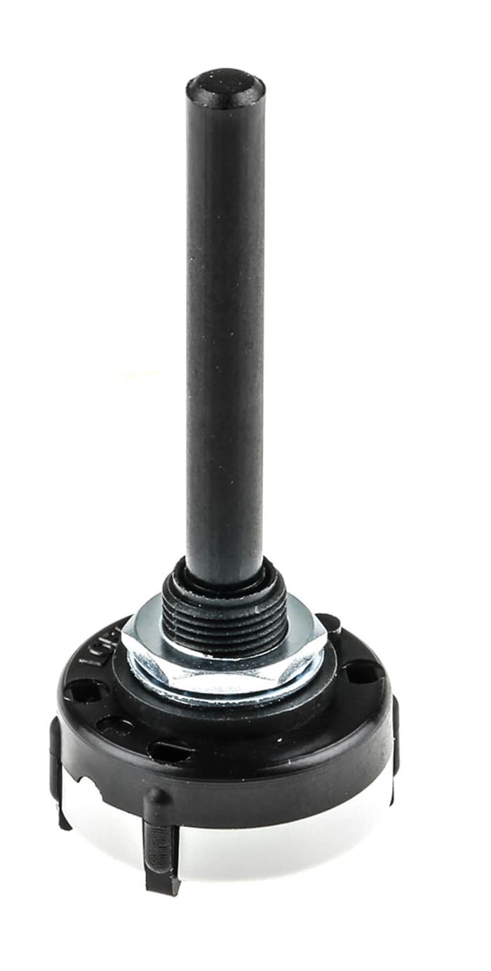 Komütatör / Rotary Switch, 16 Konumlu, İğne Bacaklı