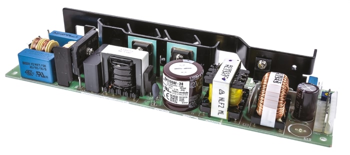 TDK-Lambda Embedded Switch Mode Power Supply (SMPS), ZWS100AF-24, 24V dc, 4.3A, 103W, 1 Output, 120 → 370 V dc,