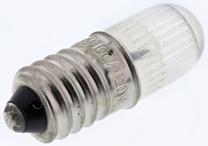 RS PRO Orange Indicator Lamp, 100/120V, E10 Base