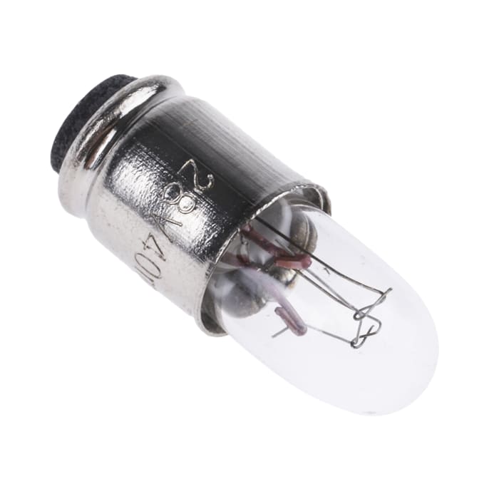 Ampoule RS PRO 28 V, 40 mA, Rainure miniature