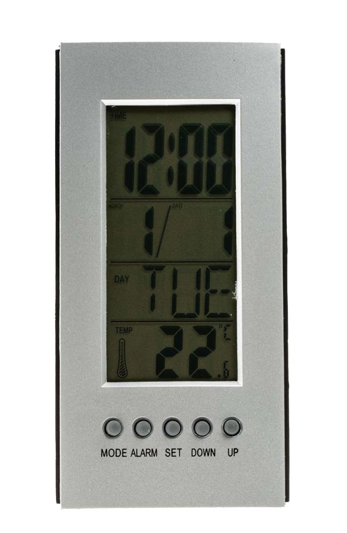 Digitální teploměr bezdrátový Celsius, Fahrenheit, Stěna/stůl, typ baterie: CR2025 RS PRO
