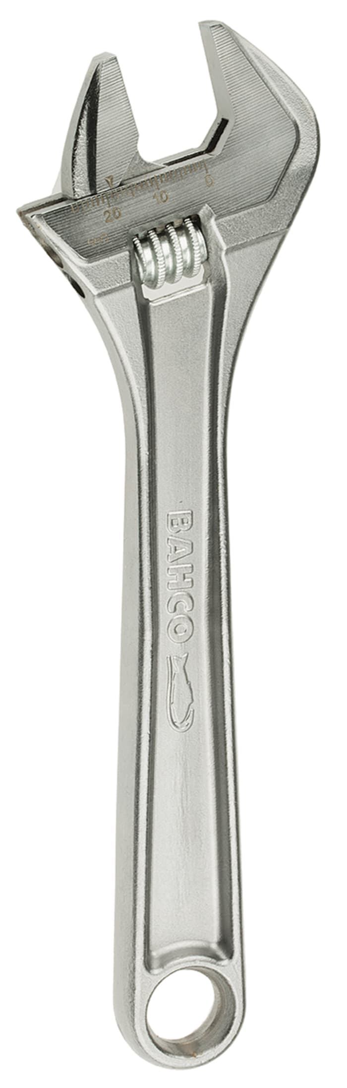 Clé à molette Bahco, Ouverture 27mm, Long. 205 mm, Alliage d'acier