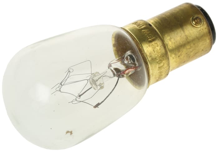 SBC/BA15D Pygmy lamp,15W, 110V