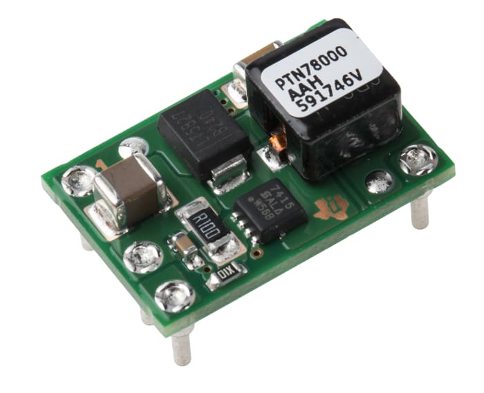 Texas Instruments, DC/DC Power Supply Module 5-Channel 1.5 A 7V Input, 3 V 29V Input, 660 kHz 5-Pin, DIP