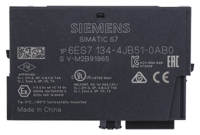 Siemens MicroLogix 1762 Series PLC I/O Module for Use with SIMATIC ET 200S Series, Analogue, 24 V