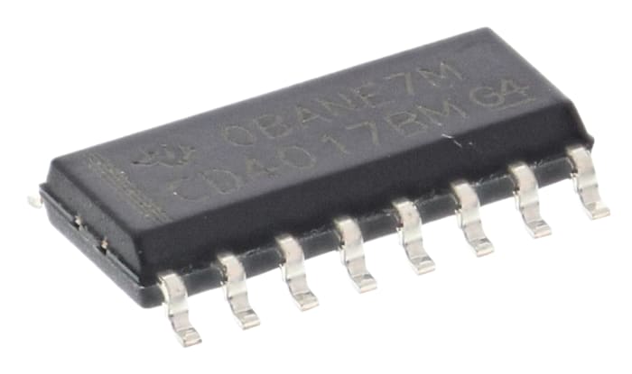 Compteur Décade , Unidirectionnel 5 bit SOIC 16 broches