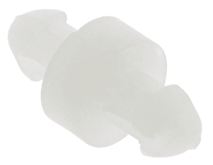MDLSP1-02M-01 , 2mm High Nylon PCB Post for 2.5mm PCB Hole, 4.6mm Base