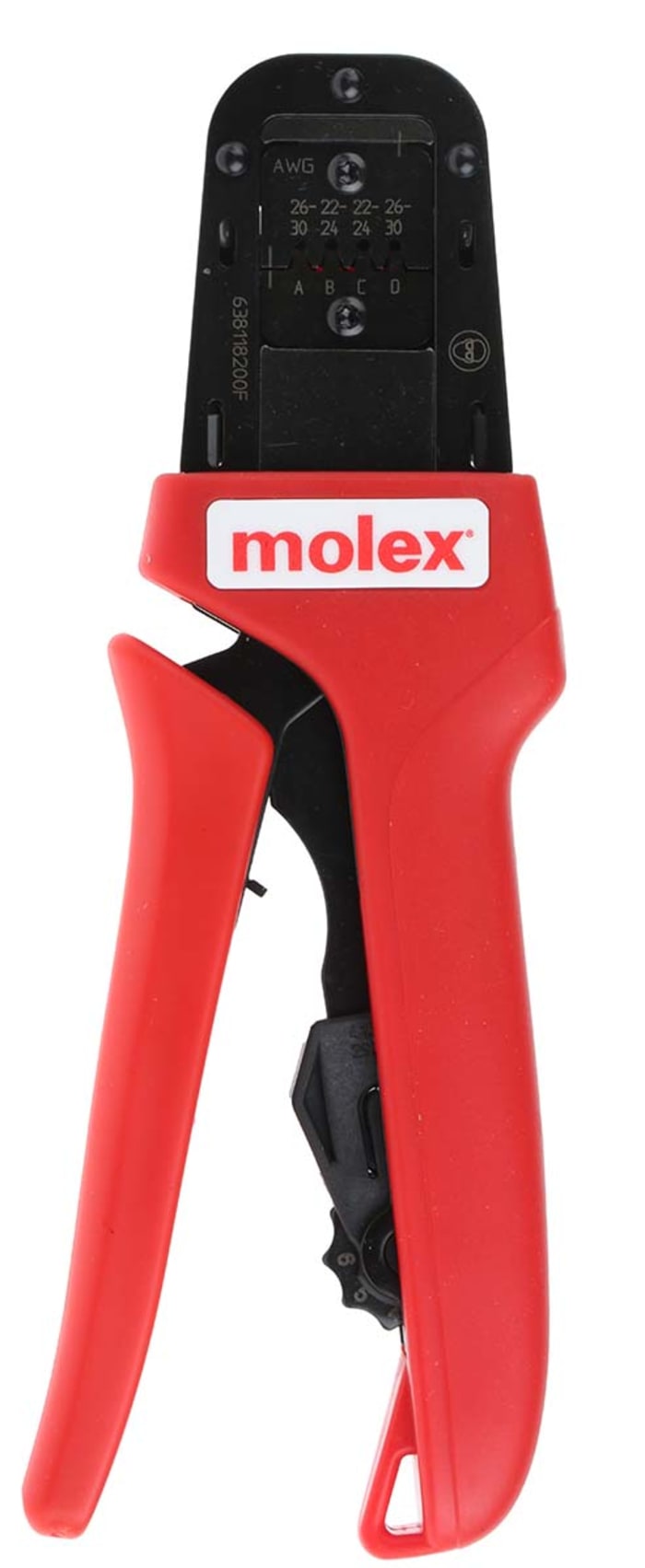 Molex PremiumGrade Serisi Kablo Ucu Sıkma Pensesi, KK Sıkıştırmalı Terminaller