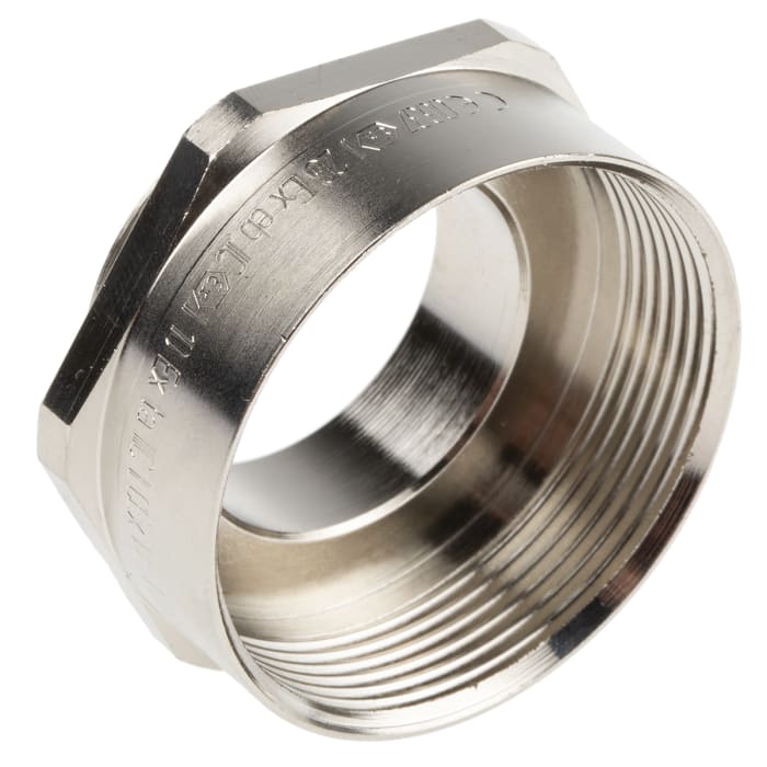 52104584 Lapp Lapp M32 → M40 Cable Gland Adaptor, Nickel Plated Brass