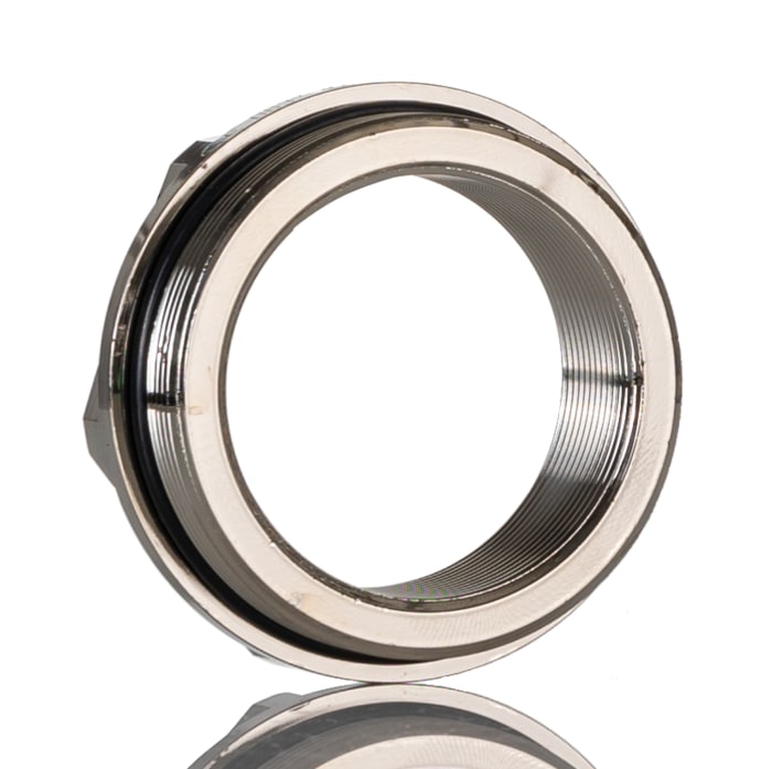 Lapp Cable Gland Adapter, M50 Exterior Thread, M40 Interior Thread, Nickel Plated Brass, SKINDICHT Series