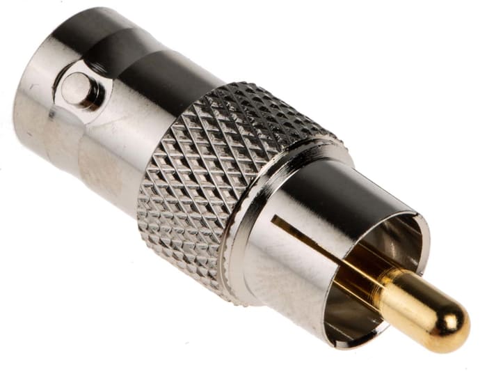 RS PRO AV Adapter, Male RCA to Female BNC