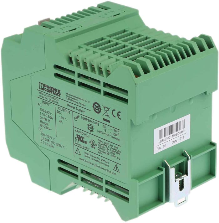 2866598 Phoenix Contact Phoenix Contact DIN Rail UPS Uninterruptible