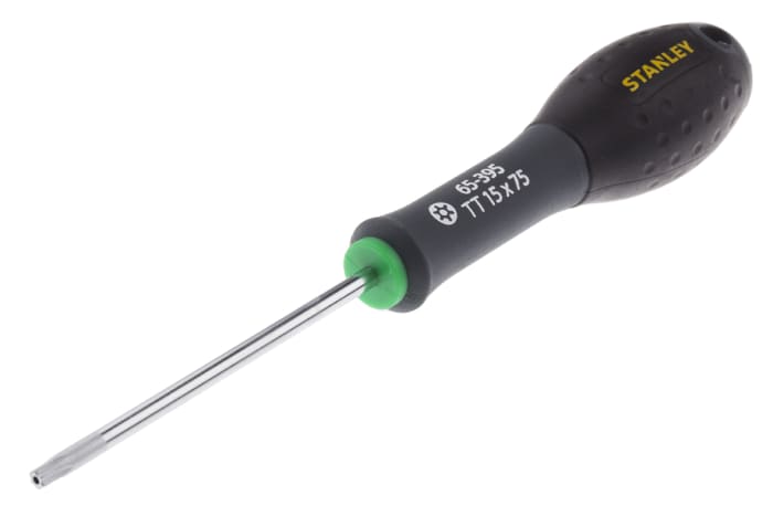 Tournevis standard Stanley, pointe Torx de sécurité T15 type Tournevis standard