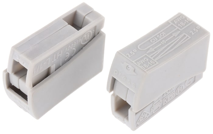 HellermannTyton, HelaCon Plus Wire Splice Connector 0.5 → 2.5 mm²