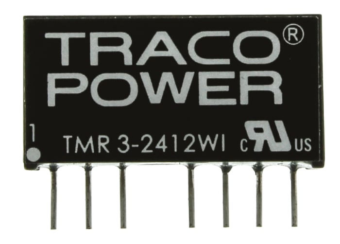 Convertidor dc-dc 3W, Salida 12V dc, 250mA, ±1%