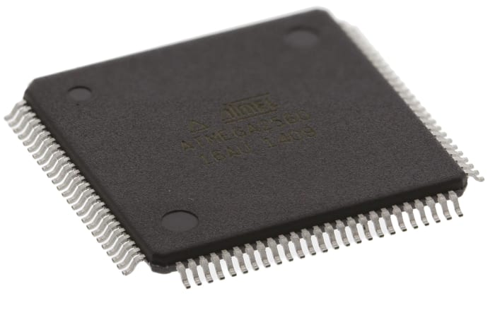 Atmel ATMEGA2560-16AU, 8bit AVR Microcontroller, ATmega, 16MHz, 256 kB, 4 kB Flash, 100-Pin TQFP