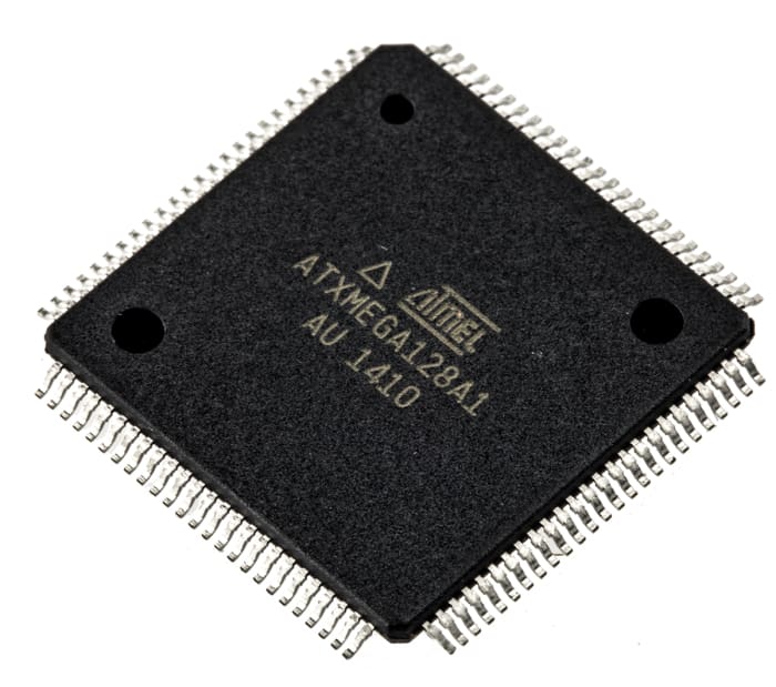 Microchip ATXMEGA128A1-AU, 8/16bit AVR Microcontroller, AVR Xmega, 32MHz, 2 kB, 128 kB Flash, 100-Pin TQFP