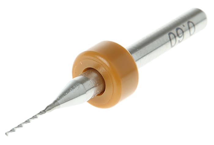 Fortex Carbide PCB Drill Bit, 0.6mm Diameter