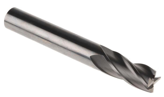 Dormer End Mill, 10mm Cutter, Solid Carbide, 10 mm Shank, 22mm Cut Length
