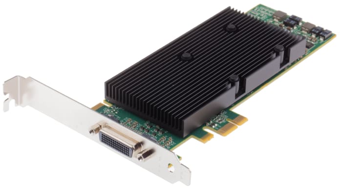 Matrox PCIe x1 512MB Graphics Card M Series, DDR2 Memory, DVI, VGA Output