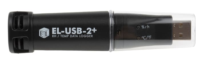Lascar EL-USB-2+ Temperature & Humidity Data Logger, USB, 1 Input Channel(s)
