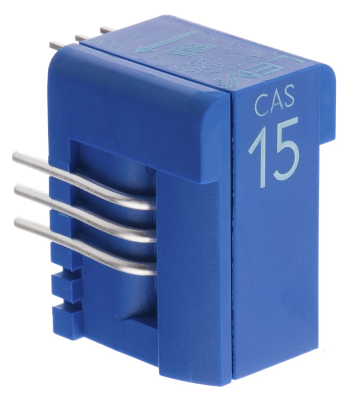 LEM CAS Series Current Transformer, 15A Input, 15:1, 5.25 V