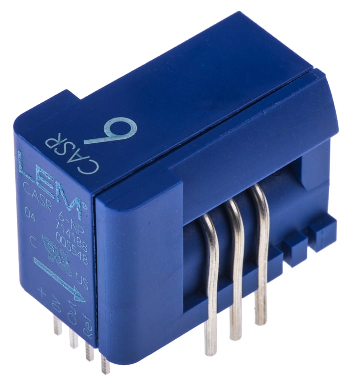 LEM CASR Series Current Transformer, 6A Input, 6:1, 5.25 V
