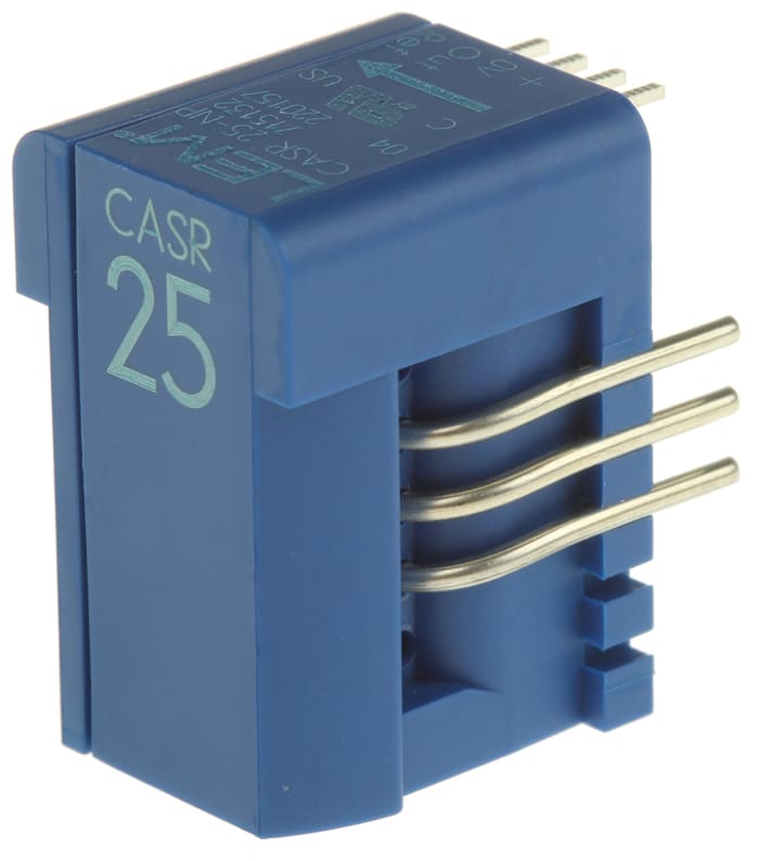 LEM CASR Series Current Transformer, 25A Input, 25:1, 5.25 V