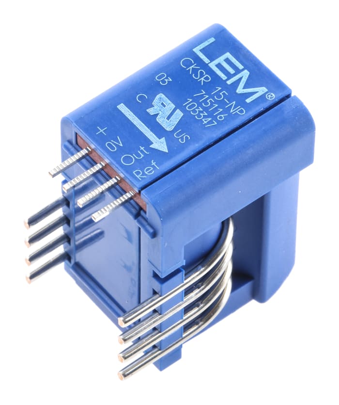 Transformador de corriente LEM CKSR, entrada 15A, ratio: 15:1