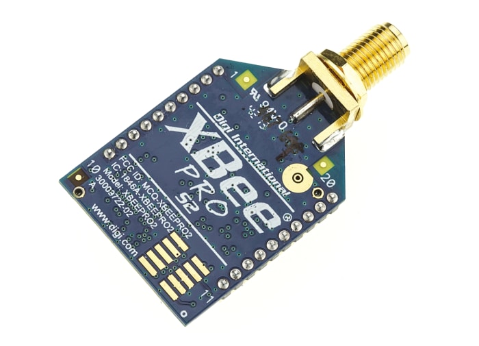 Digi International Xbee ZigBee Module, +10dBm, ADC, DIO, UART Serial, WPAN