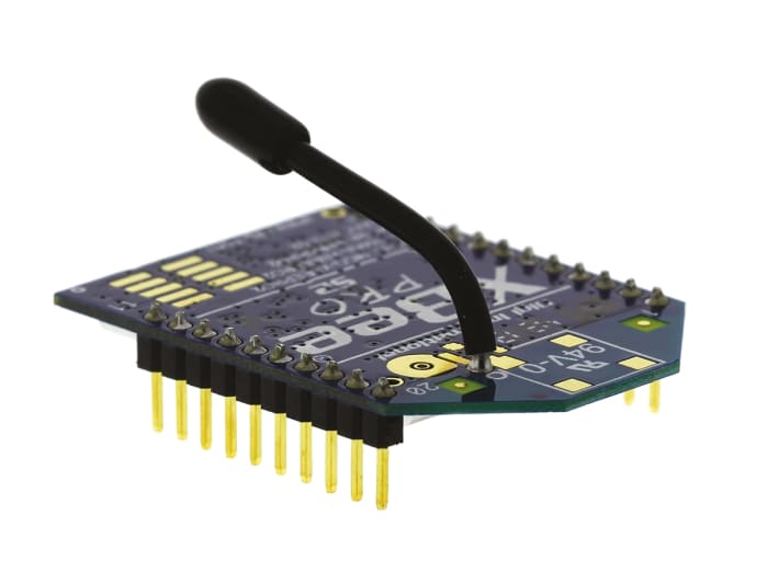 Módulo ZigBee Digi International XBP24-Z7WIT-004J +10dBm -102dBm ADC, DIO, UART Serie, WPAN 2.7 → 3.6V 32.94 x