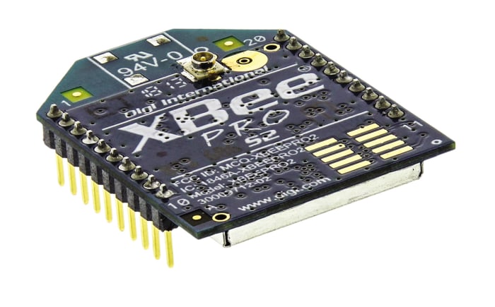 Module ZigBee Digi International XBP24-Z7UIT-004J +10dBm -102dBm ADC, DIO, UART Série, WPAN 32.94 x 24.38 x 2.82mm -40