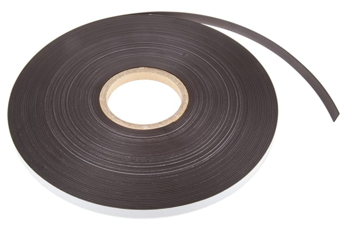 Flexible Magnetic Tape Roll with Adhesive Backing- Super Sticky! Superior Quality! by Flexible Magnets- 30mil x 2 in x 50 ft