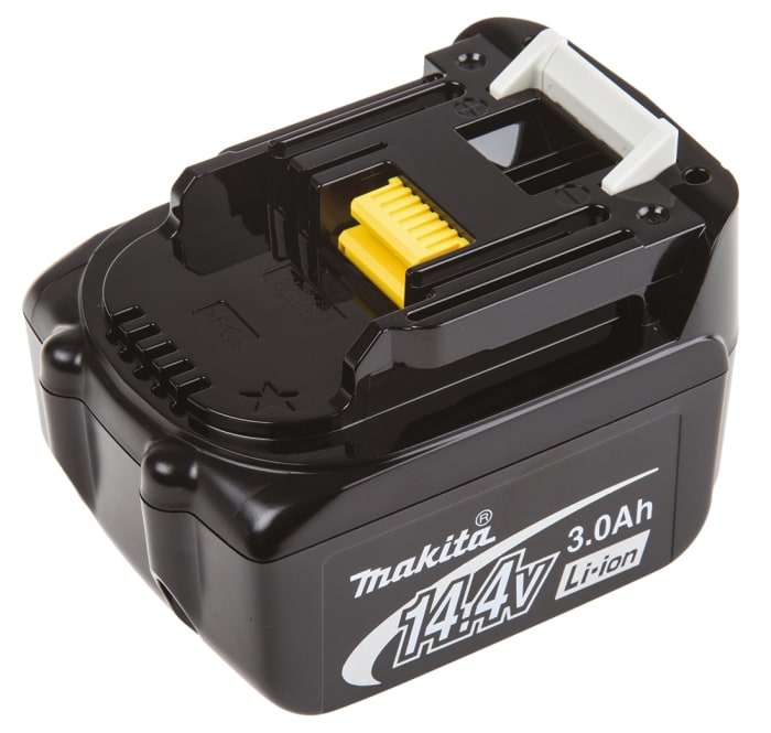 Makita 194065-3 3Ah 14.4V Power Tool Battery, For Use With Makita 14.4 V LXT Power Tools
